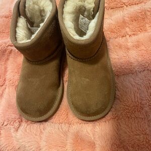 UGG Chestnut Suede Boots